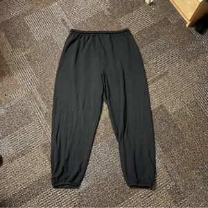 Aerie Black Jogger Sweatpants